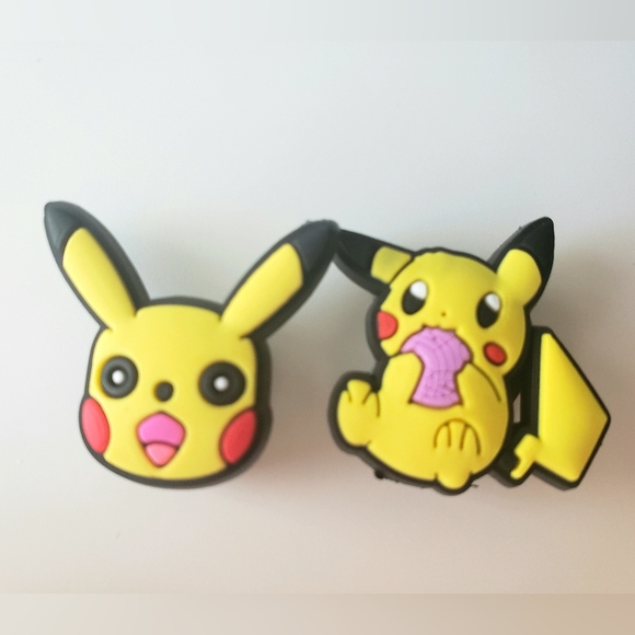 5 x Croc Charms / Jibbitz, Pokemon Style - Picture 3 of 3